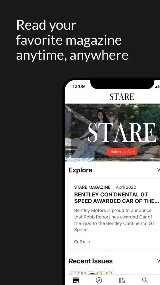 STARE Magazine Screenshots