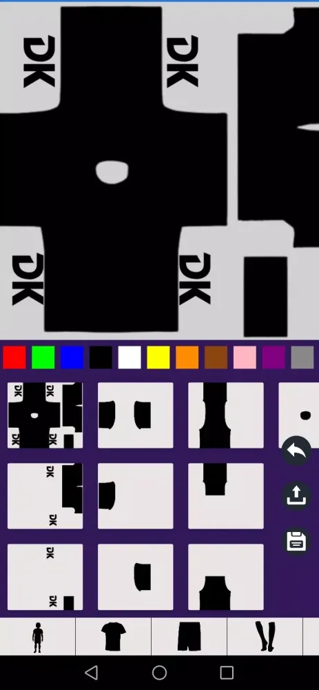 Capturas de tela do PLS KITS (Editor)