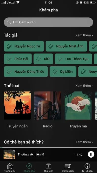 Audiobook | Thư viện sách nói应用截图
