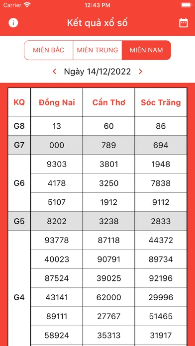 Sổ xố Live 5.0 Screenshots