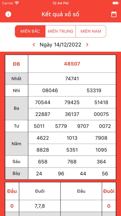 Sổ xố Live 5.0 Screenshots