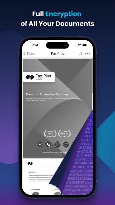 Fax.Plus - Receive & Send Fax 스크린샷