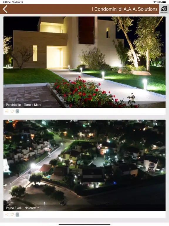 AAA Solutions - condomini iPad  Screenshots