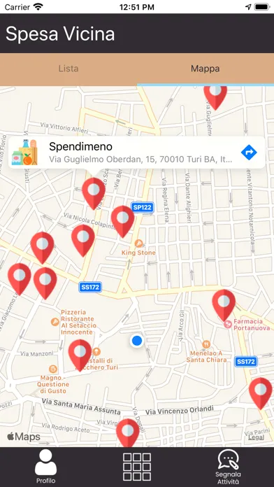 Captures d'écran de SpesaVicina