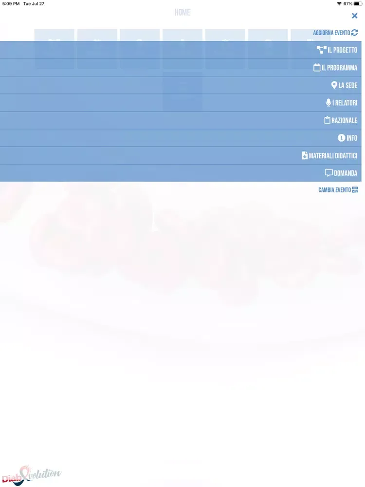 Screenshot di DiabEvolution iPad 