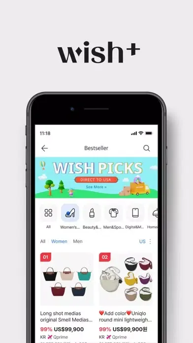 Captures d'écran de Wish Plus