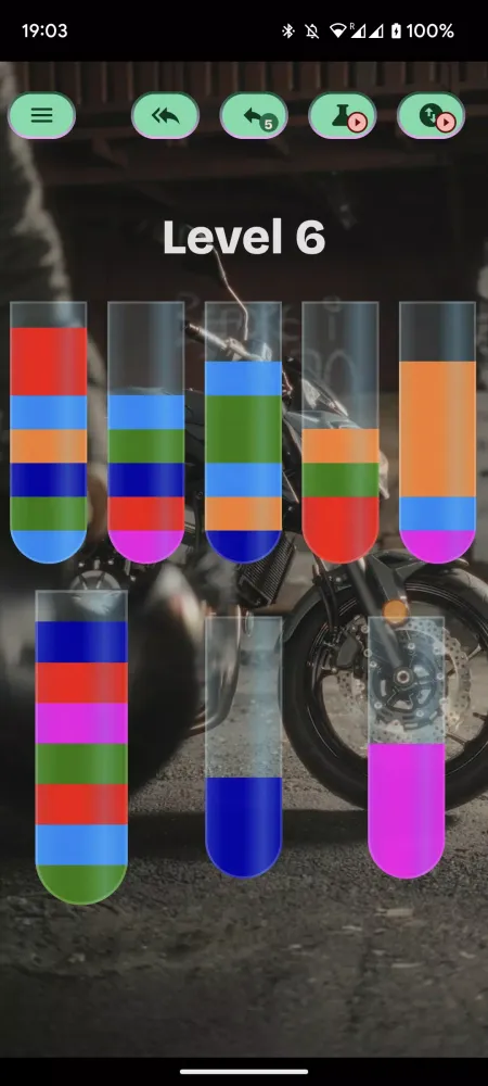 ภาพหน้าจอของ Yeti Water Sort Color Puzzle