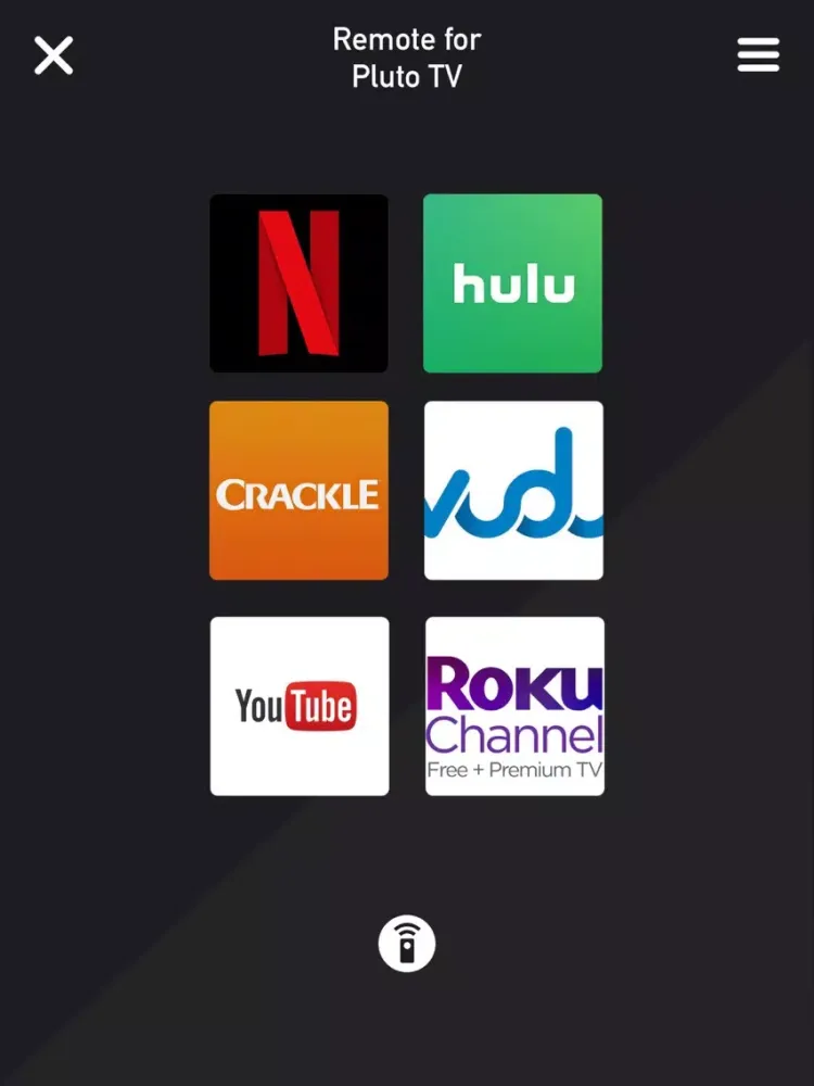 Remote for Pluto TV iPad  Ekran Görüntüleri