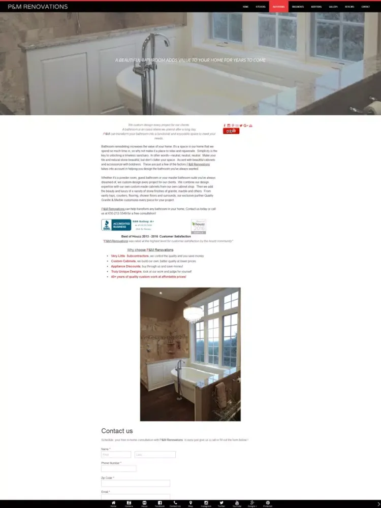P&M Renovations iPad  سکرین شاٹس