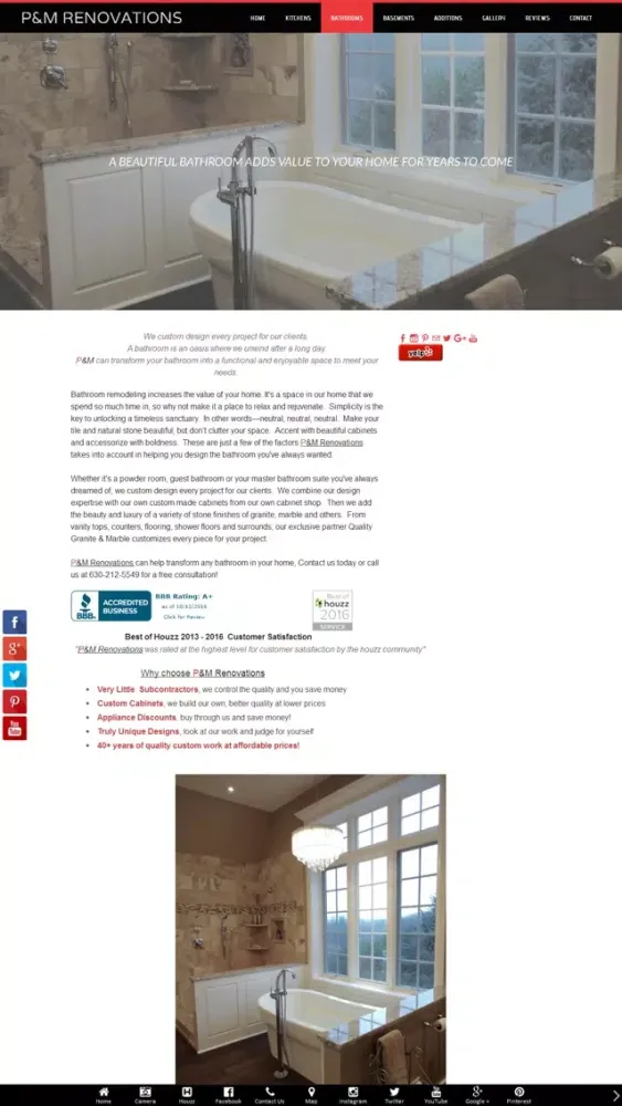 P&M Renovations سکرین شاٹس