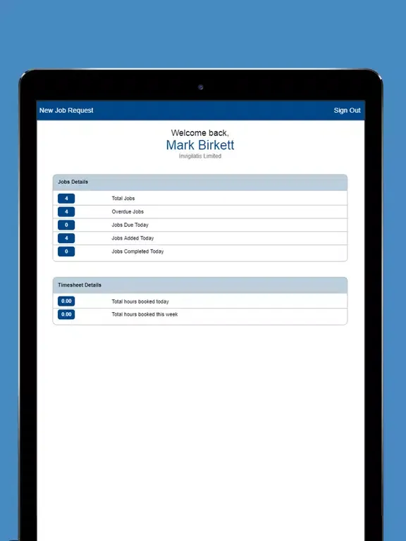 PM10 iPad  سکرین شاٹس