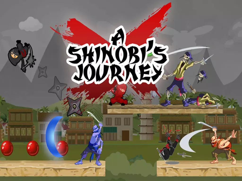 A Shinobi’s Journey – Ninja Spy Adventure in Ancient Japan iPad  Ekran Görüntüleri