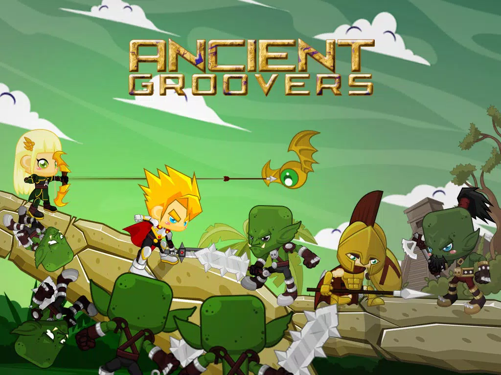 Capturas de pantalla de Ancient Groovers – A Knight’s Legend of Elves, Orcs and Monsters iPad 