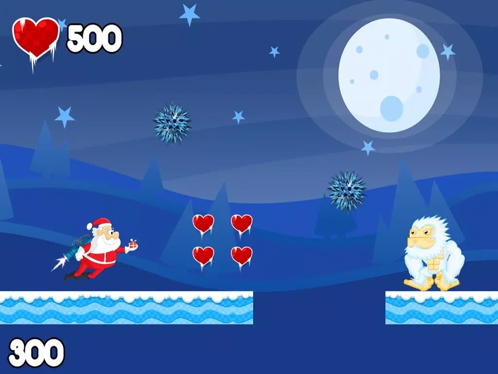 Скриншоты A Christmas Mayhem – Merry Xmas Santa Snowball Run iPad 