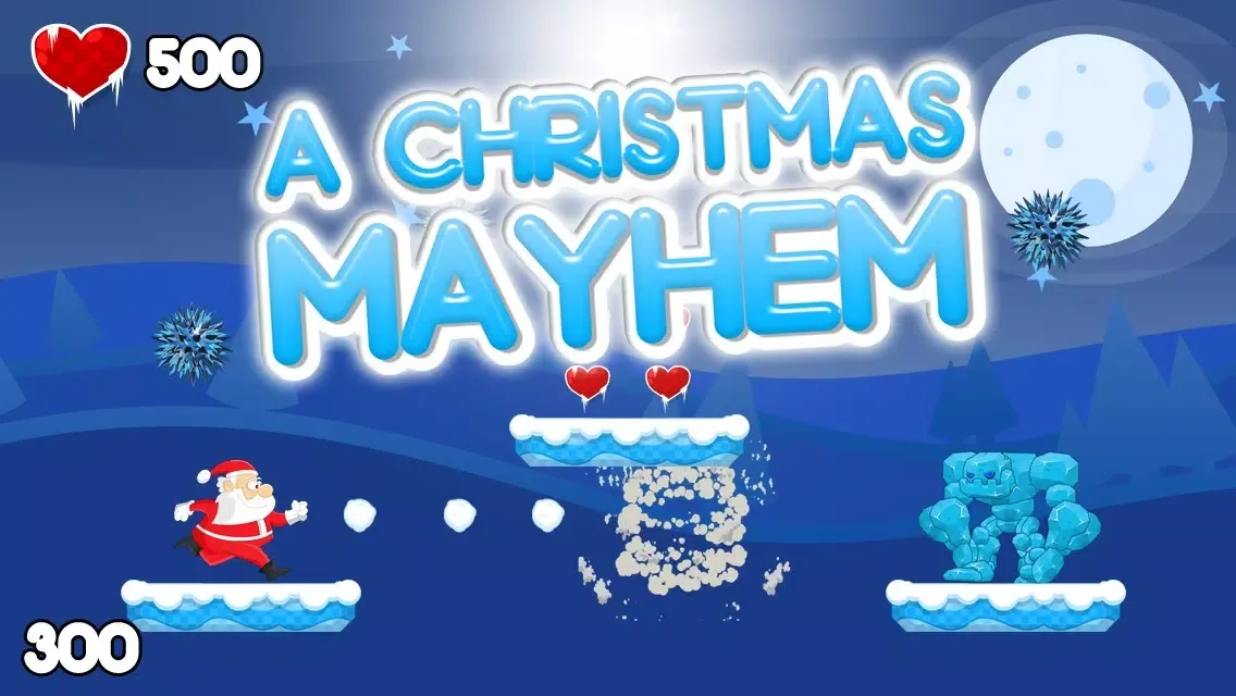 Скриншоты A Christmas Mayhem – Merry Xmas Santa Snowball Run