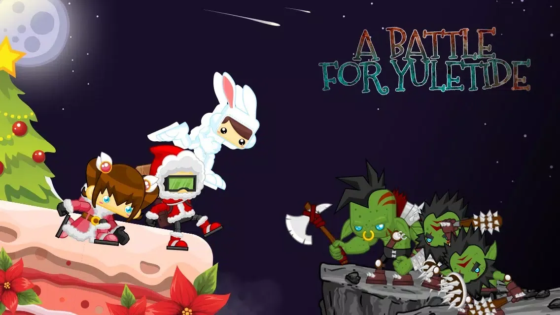 ภาพหน้าจอของ Battle for Yuletide – Merry Christmas Snow Run
