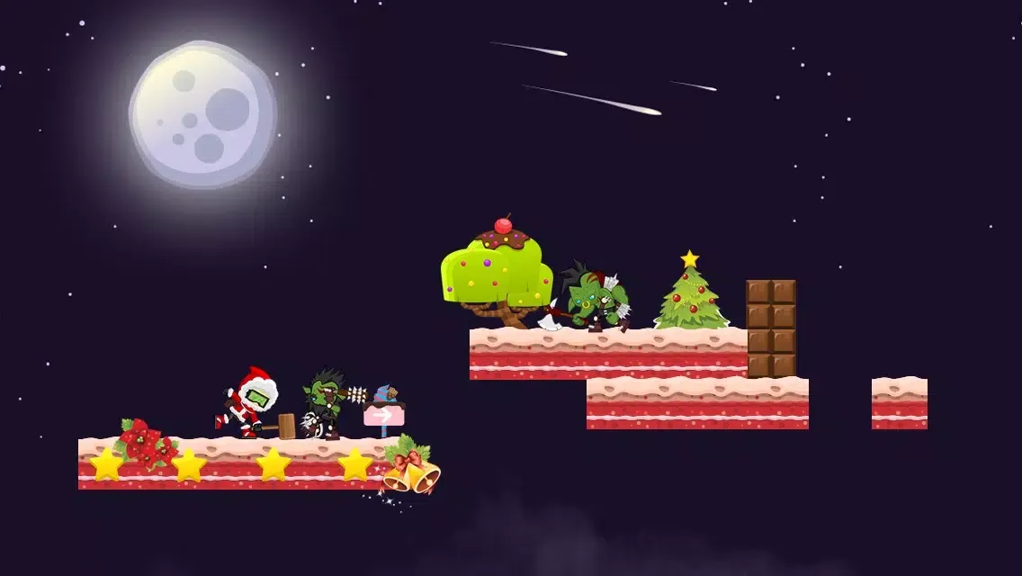 ภาพหน้าจอของ Battle for Yuletide – Merry Christmas Snow Run