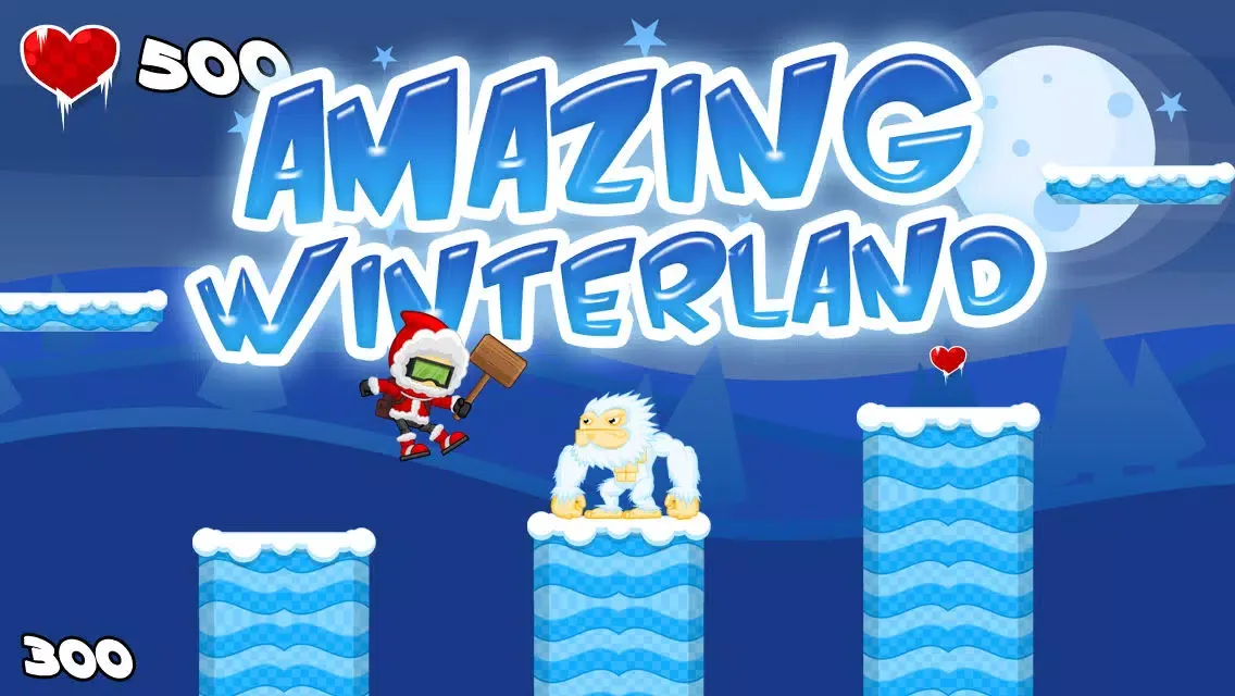 Captures d'écran de Amazing Winterland – Merry Christmas Snow Run