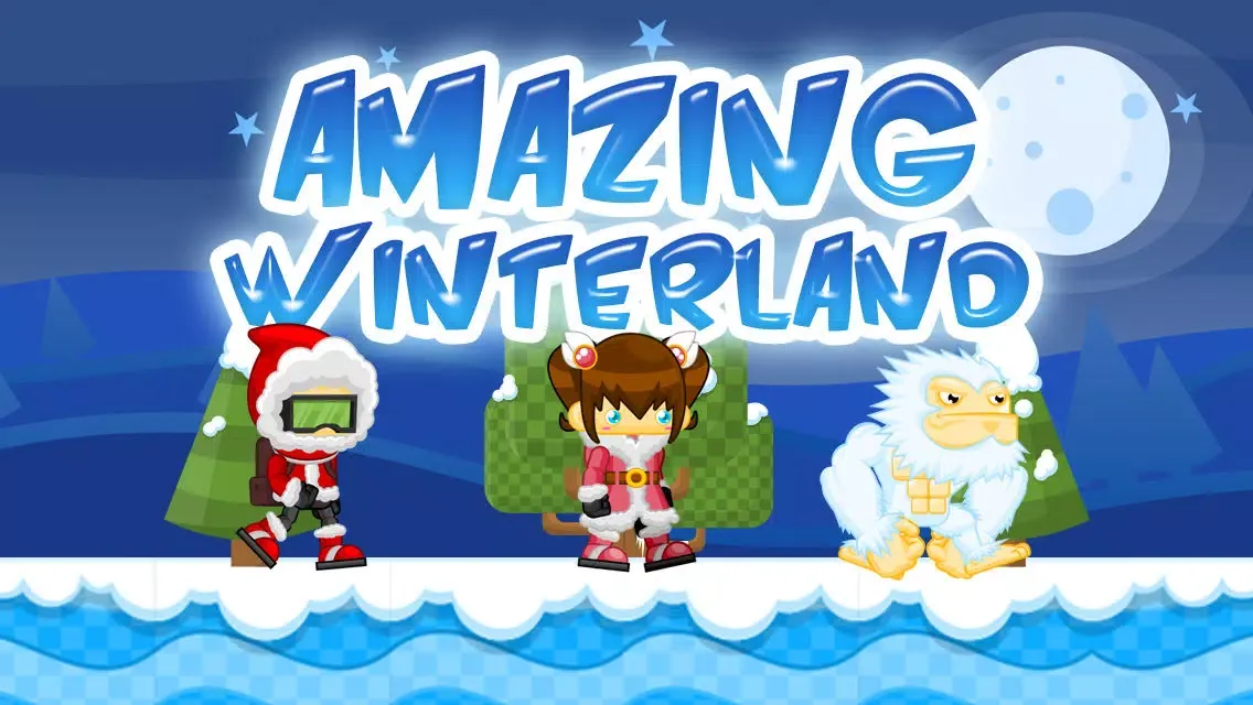 Captures d'écran de Amazing Winterland – Merry Christmas Snow Run