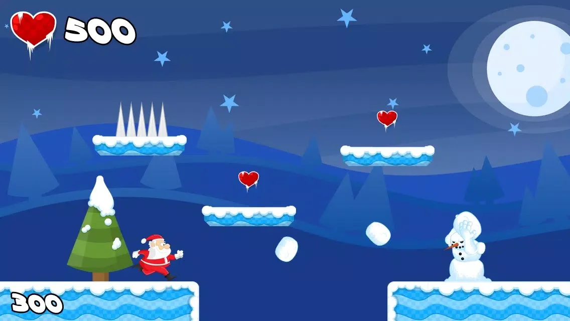 Captures d'écran de Amazing Winterland – Merry Christmas Snow Run