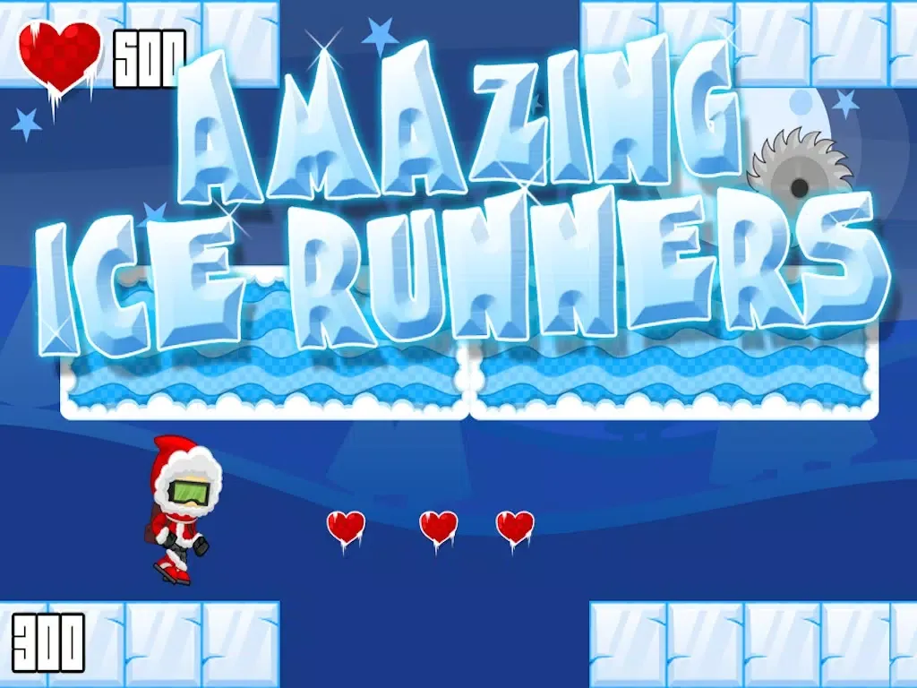 Amazing Ice Runners – Merry Christmas Snow Run iPad  Screenshots