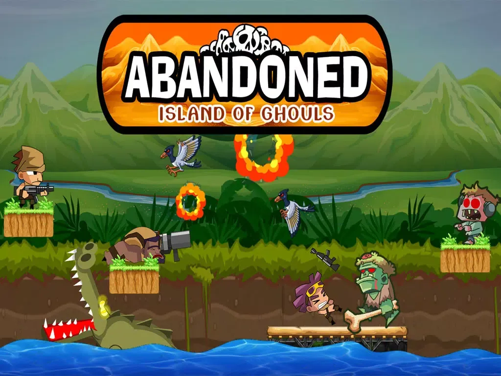 Abandoned - Island of Ghosts Monsters and Soldiers iPad  스크린샷