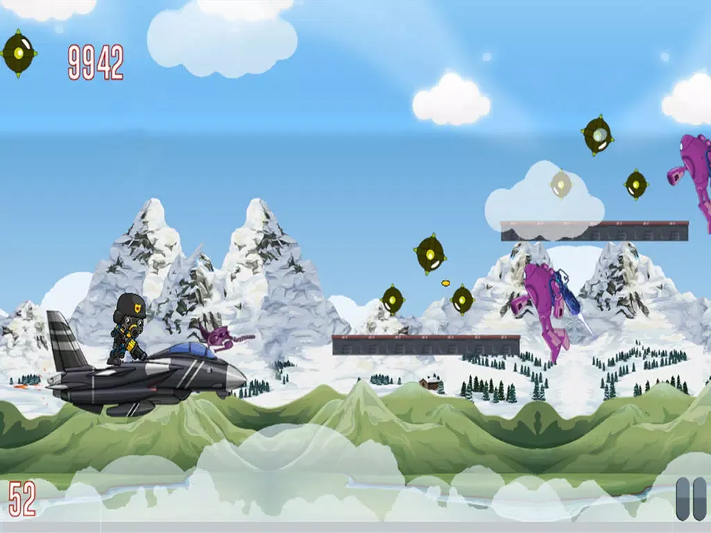 Capturas de pantalla de Aerial Soldiers - World War Soldiers Jet Fighting Game iPad 