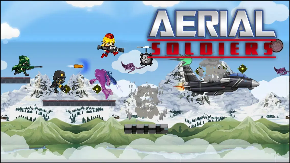 Capturas de pantalla de Aerial Soldiers - World War Soldiers Jet Fighting Game