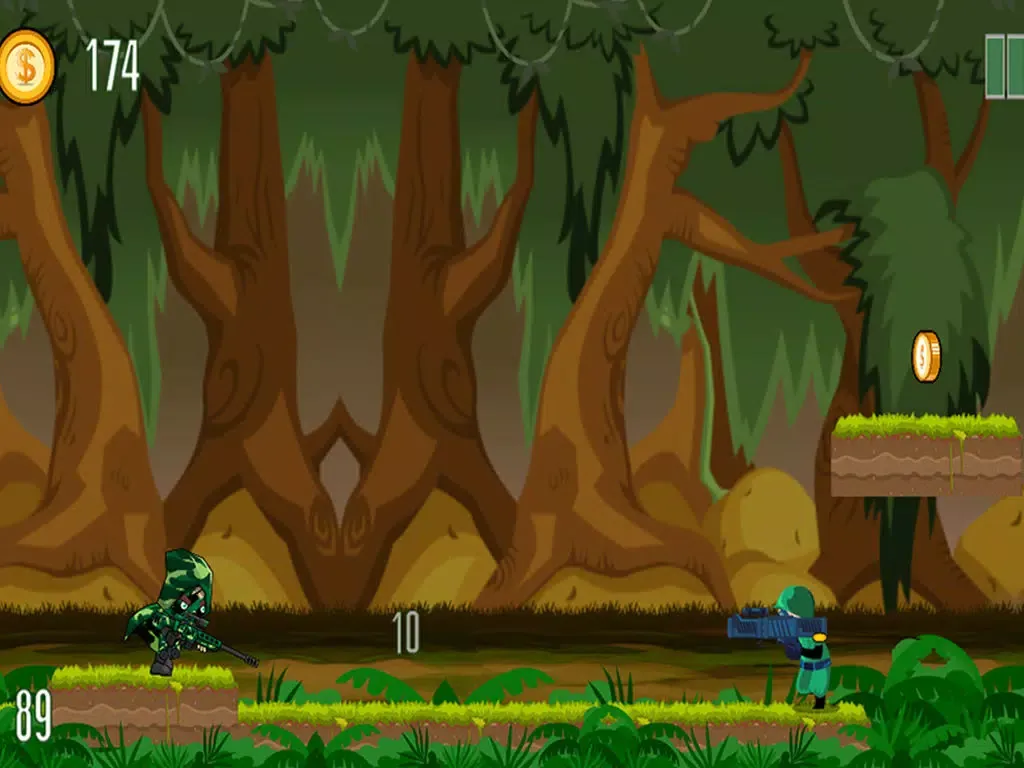 Army Raiders - War Battle of Soldiers in the Wilderness iPad  Screenshots
