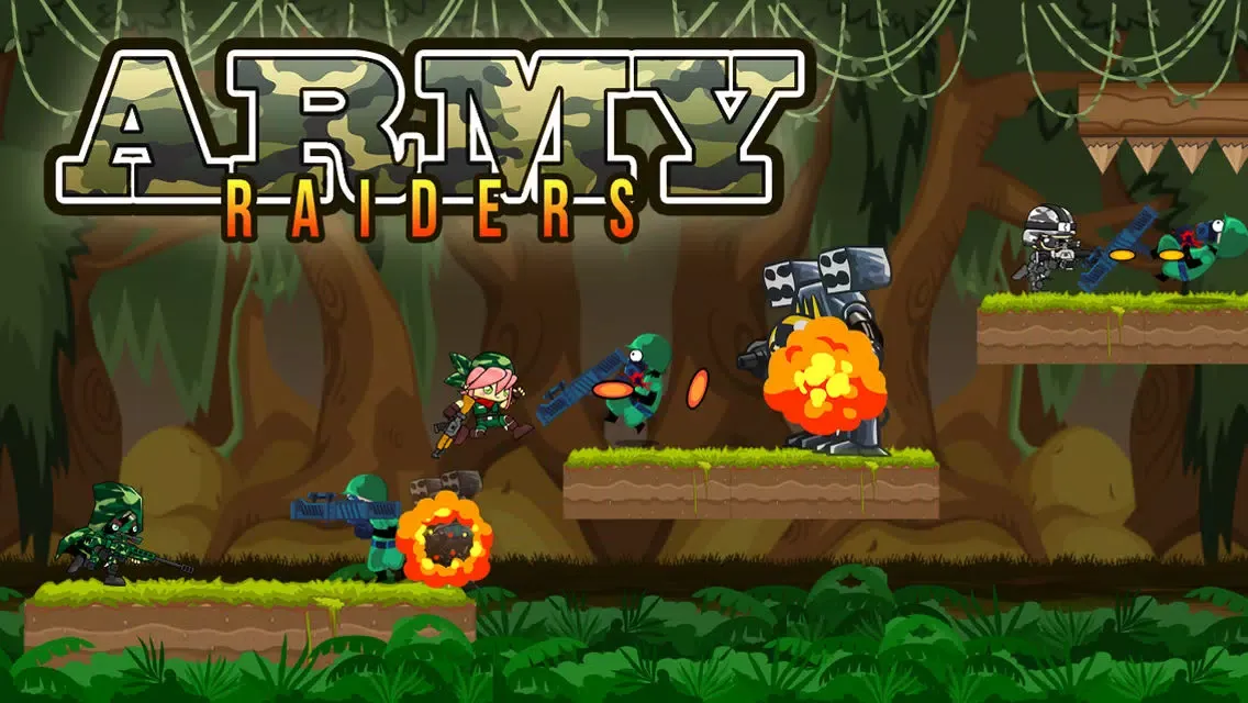 Army Raiders - War Battle of Soldiers in the Wilderness Screenshots