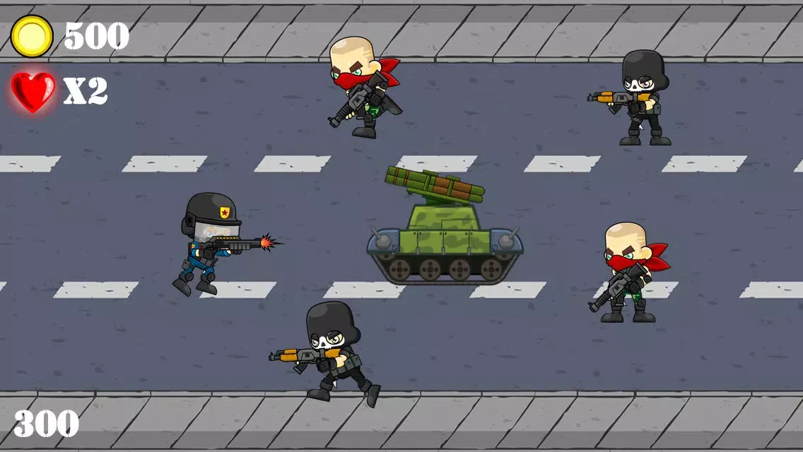 A Mega Rescue - Army of Tanks and Soldiers in a World of Battle স্ক্রিনশট