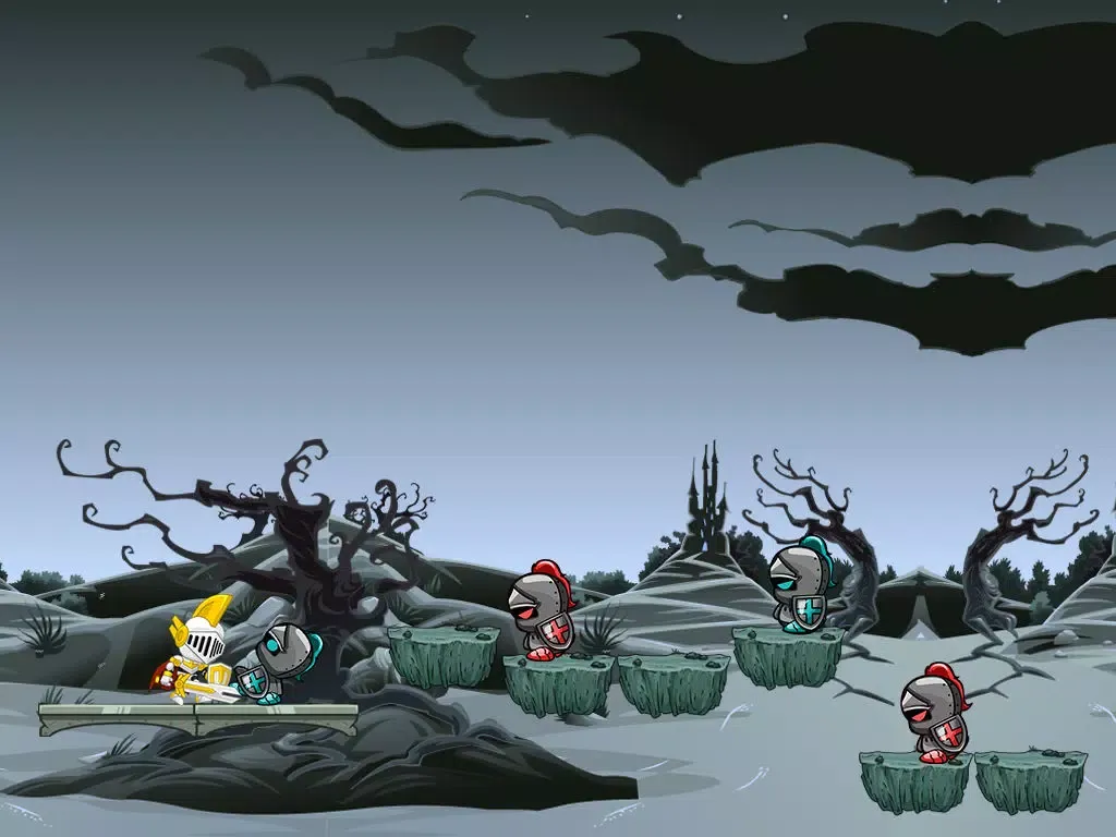 A Chaos Cavalry – A Knight’s Legend of Elves, Orcs and Monsters iPad  Screenshots