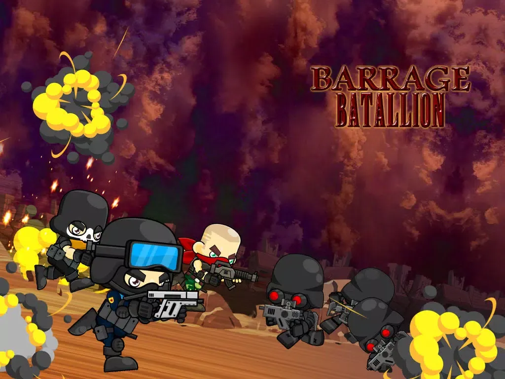Tangkapan skrin A Barrage Batallion – Warfare Soldiers Game in a World of Battle iPad 
