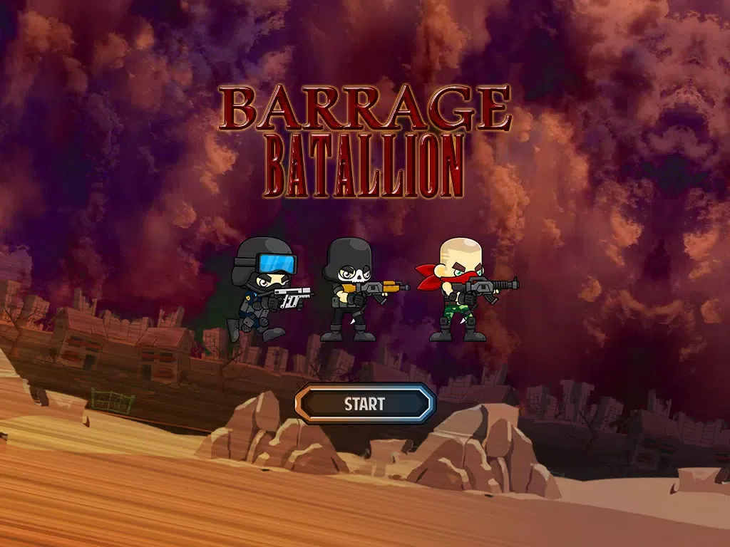 Tangkapan skrin A Barrage Batallion – Warfare Soldiers Game in a World of Battle iPad 