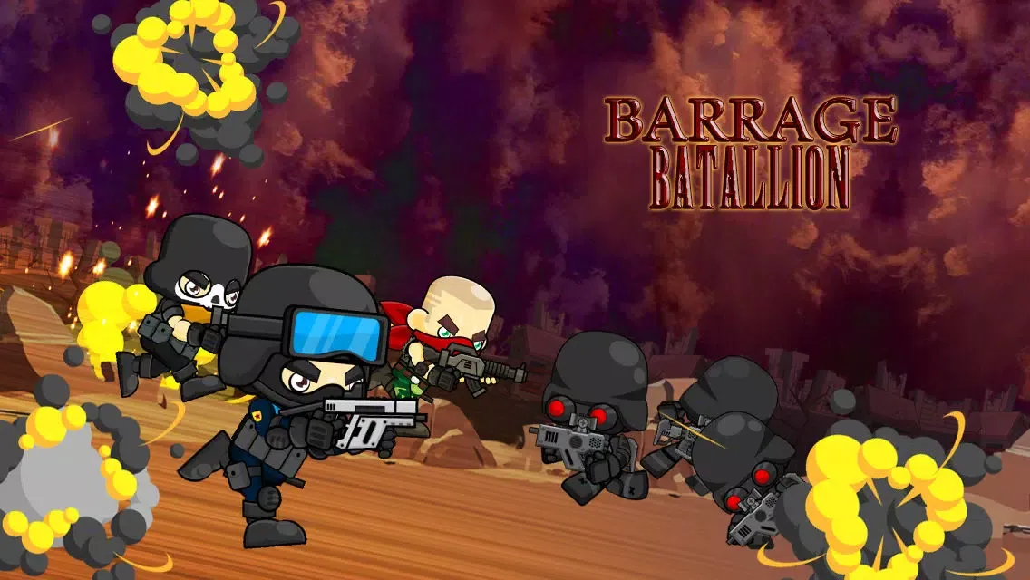 Tangkapan skrin A Barrage Batallion – Warfare Soldiers Game in a World of Battle