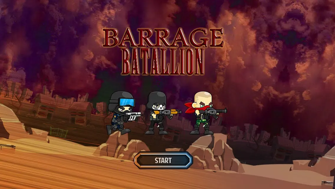 Tangkapan skrin A Barrage Batallion – Warfare Soldiers Game in a World of Battle