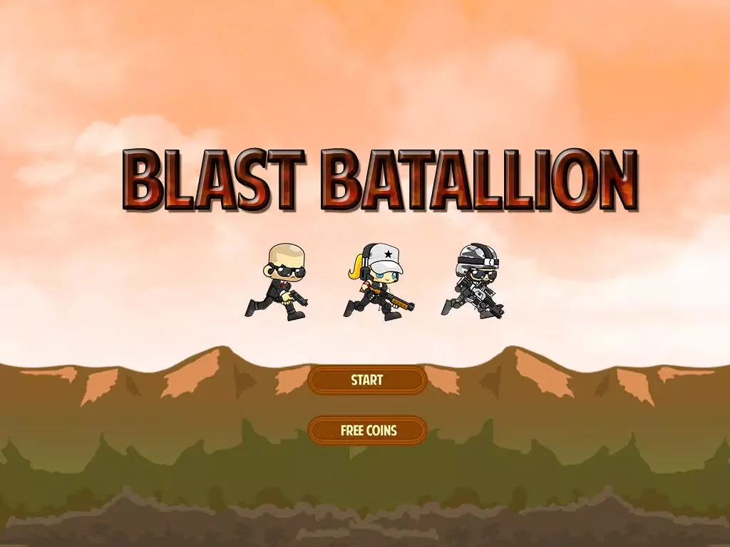 A Blast Batallion – Warfare Soldiers Game in a World of Battle iPad 应用截图