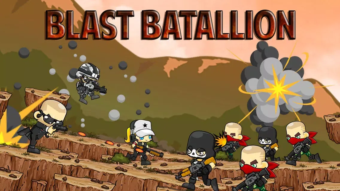 A Blast Batallion – Warfare Soldiers Game in a World of Battle应用截图