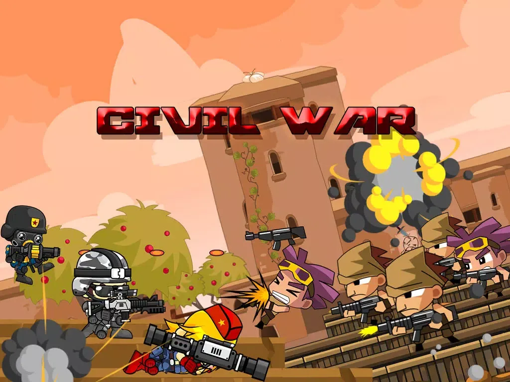 A Civil War – Advanced Soldiers Game in a World of Warfare iPad  스크린샷