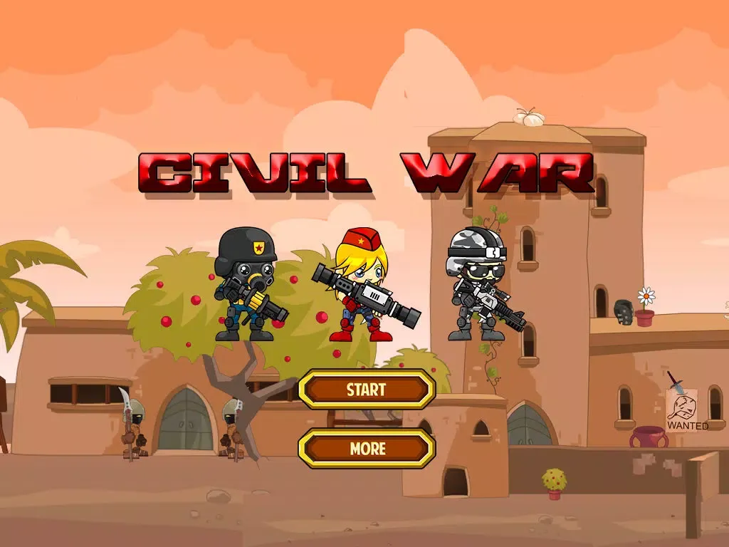 A Civil War – Advanced Soldiers Game in a World of Warfare iPad  스크린샷