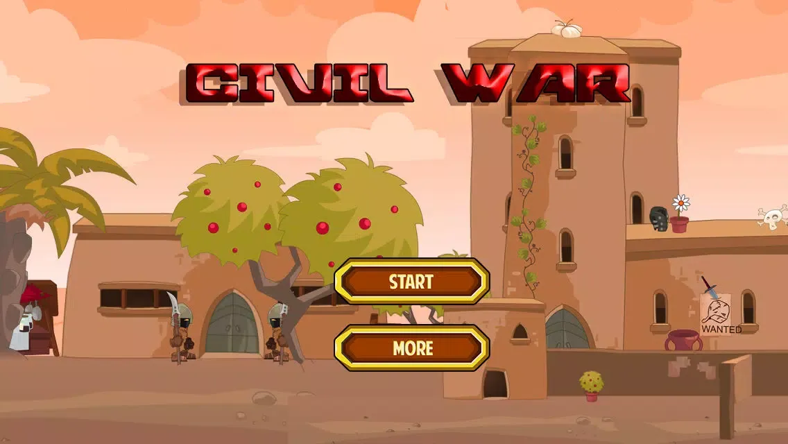 A Civil War – Advanced Soldiers Game in a World of Warfare 스크린샷