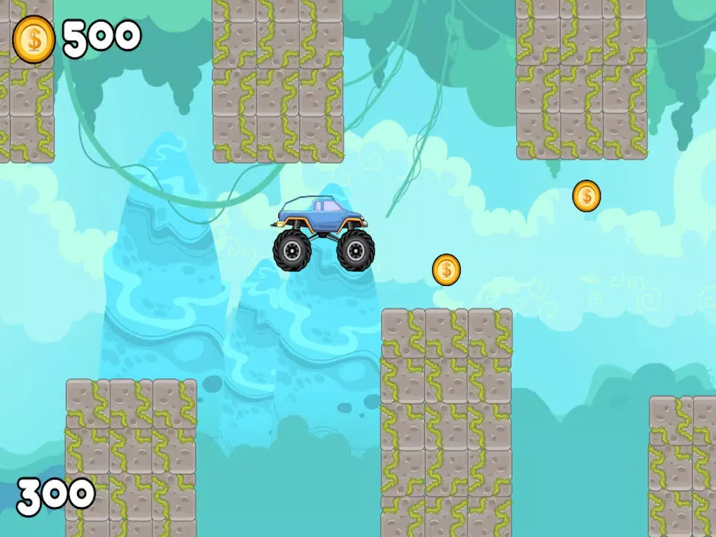 Ảnh chụp màn hình của Gravity Trucks – 4x4 Off Road High Speed Racing iPad 