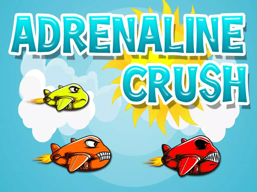 Adrenaline Crush - Cartoon Airplane Pilot in the Sky iPad  スクリーンショット