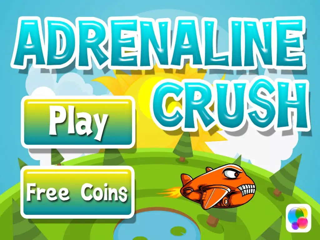 Adrenaline Crush - Cartoon Airplane Pilot in the Sky iPad  スクリーンショット