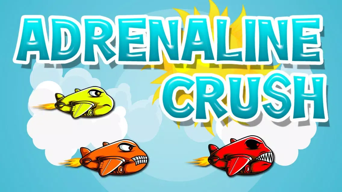 Adrenaline Crush - Cartoon Airplane Pilot in the Sky スクリーンショット