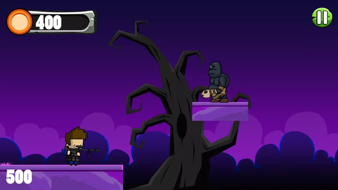 Ảnh chụp màn hình của A Bullet for the Dead – Zombies and Walking Monsters Hunting Fairies