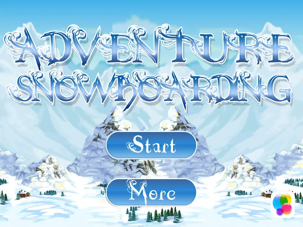 Capturas de pantalla de Adventure Snowboarding – Crazy Sports Game in the Age of Ice and Snow iPad 