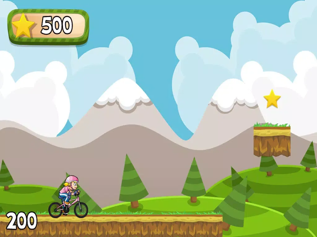 Capturas de tela do Adventurous Bike Buddies – High Speed Bicycle Adventure Race iPad 