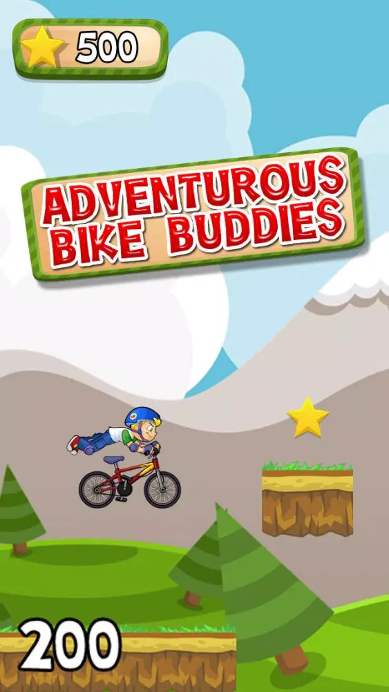 Capturas de tela do Adventurous Bike Buddies – High Speed Bicycle Adventure Race