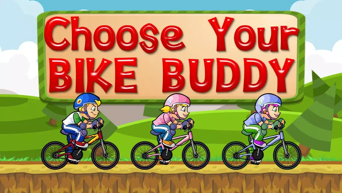 Capturas de tela do Adventurous Bike Buddies – High Speed Bicycle Adventure Race